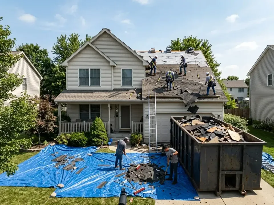 roof-replacement-debris-remova-004 — frequently asked questions, Cheapest Dumpster Rentals in Bethlehem Village, CT
